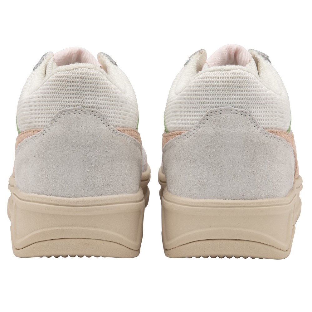 Gola Classics Women's Swerve Sneakers - White/Pearl Pink/Patina Green