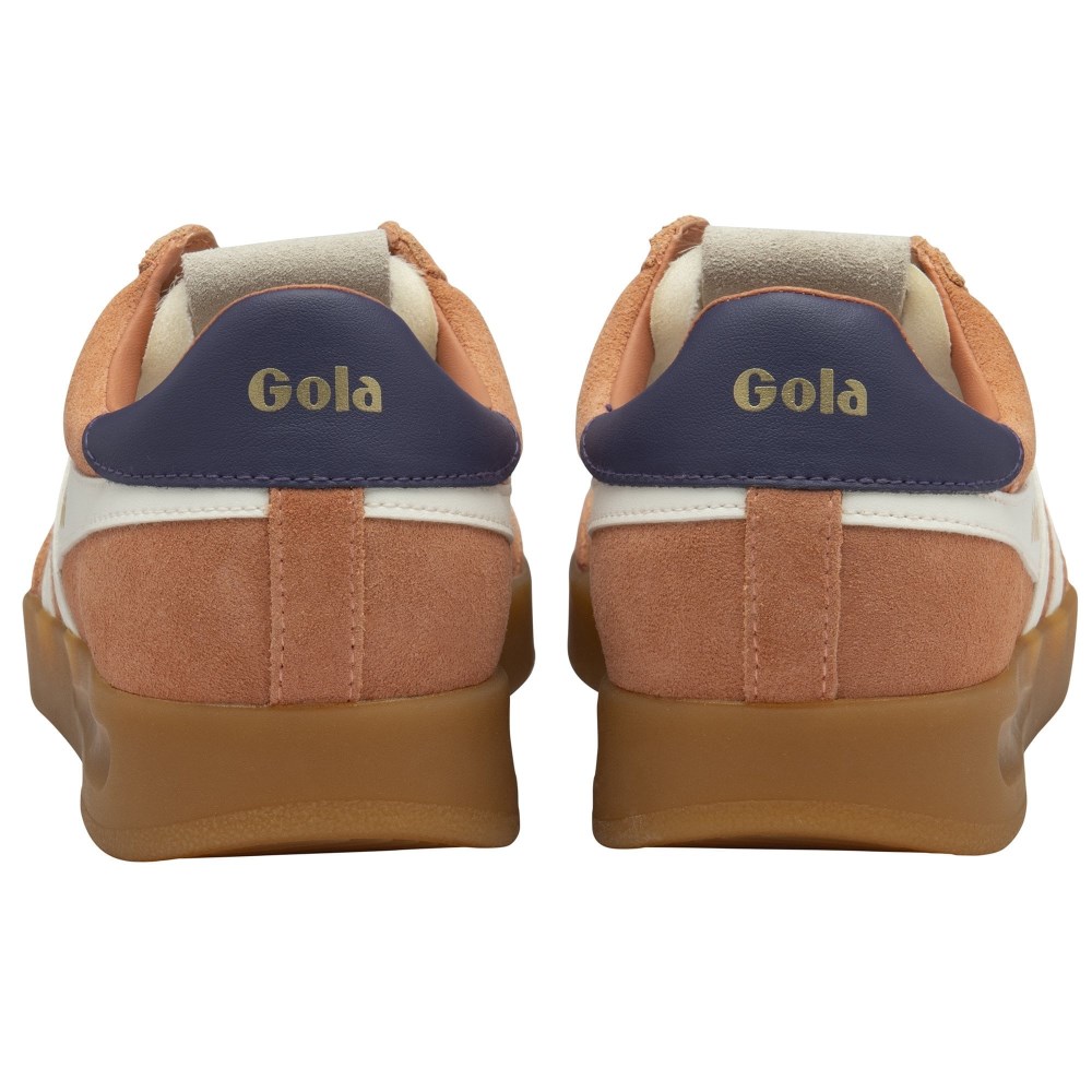 Gola Classics Women's Cyclone Sneakers - Terracotta/Off White/Plum/Gum