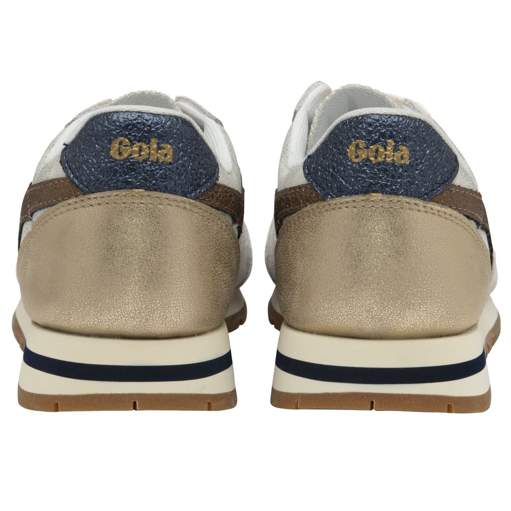 Gola Classics Women's Daytona Blaze Sneakers - White/Copper/Navy