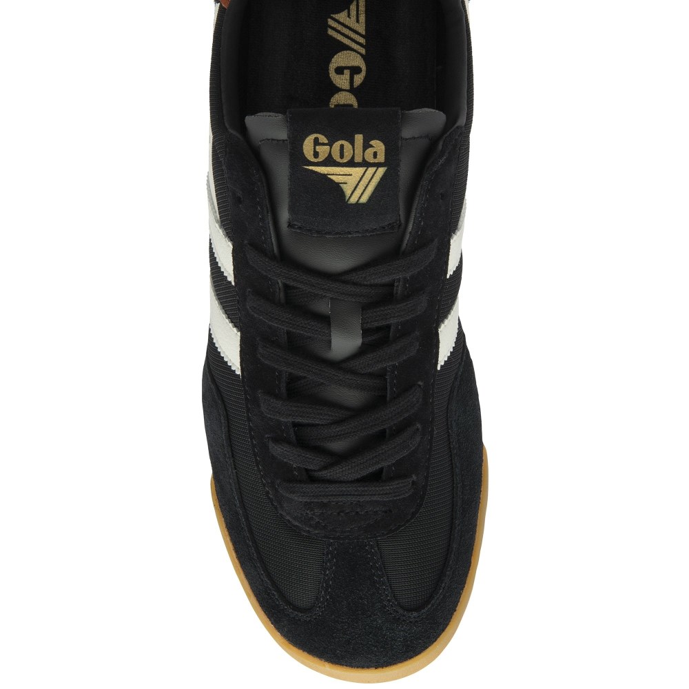 Gola Classics Men's Europa Sneakers - Black/Off White/Moody Orange