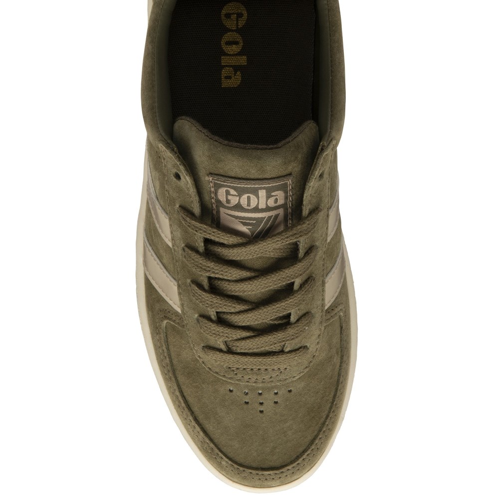 Gola Classics Women's Grandslam Pearl Sneakers - Khaki