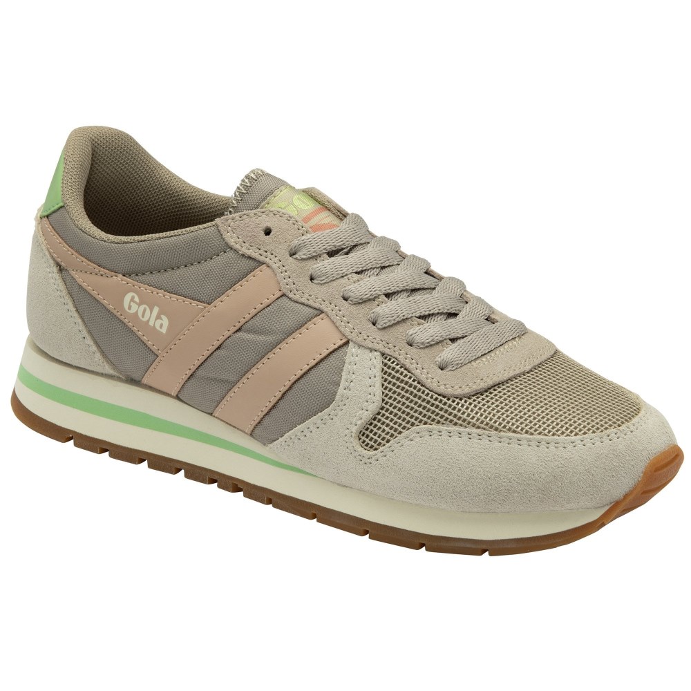 Gola Classics Women's Daytona Sneakers - Feather Grey/Off White/Pearl Pink