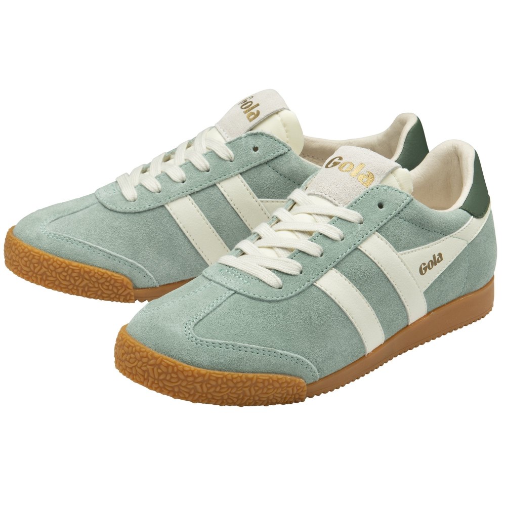 Gola Classics Women's Elan Sneakers - Green Mist/Off White/Evergreen