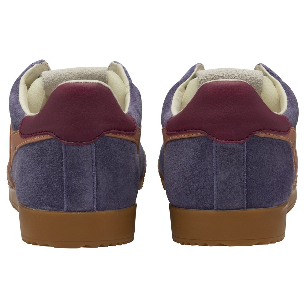 Gola Classics Women's Elan Sneakers - Plum/Terracotta/Cerise