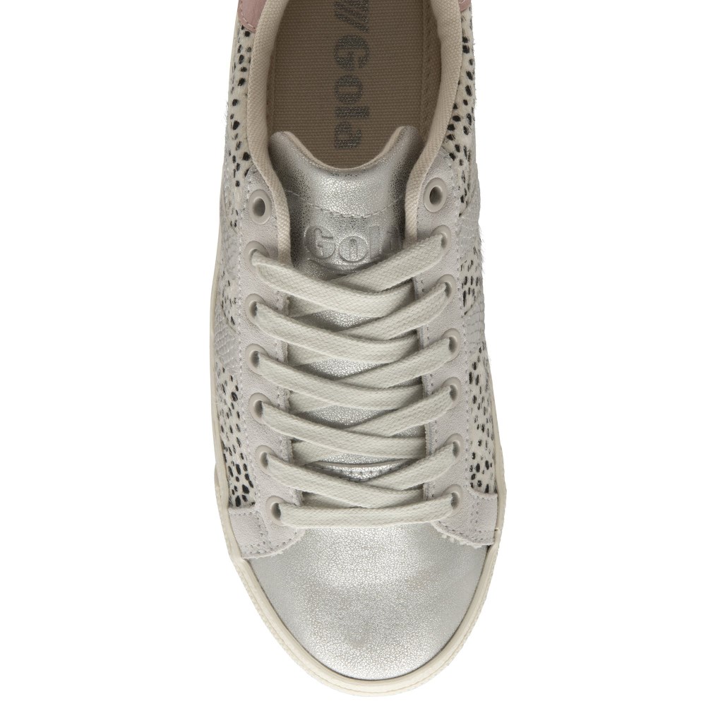 Gola Classics Women's Orchid Platform Tropic - Cheetah/Silver