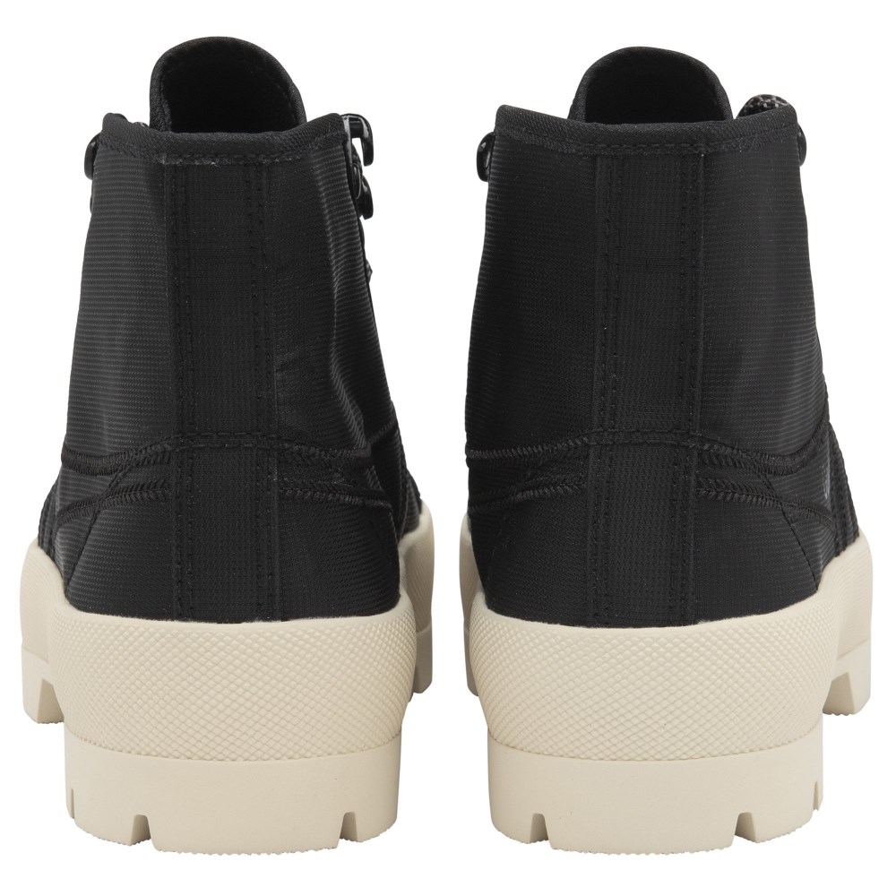 Gola Classics Women's Coaster Peak High Hiker Sneakers - Black/Off White