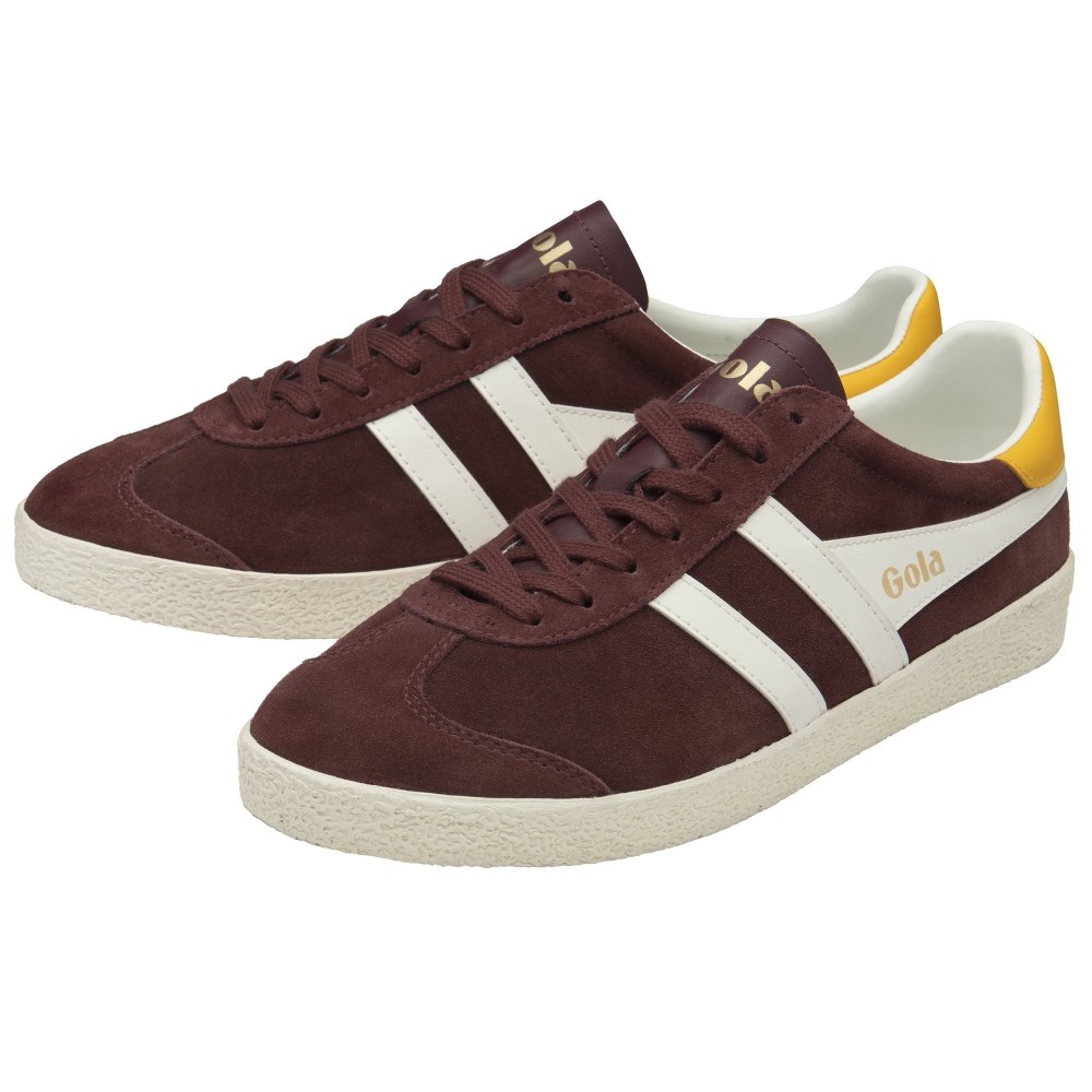 Gola Classics Men's Medallist Sneakers - Burgundy/Off White/Sun