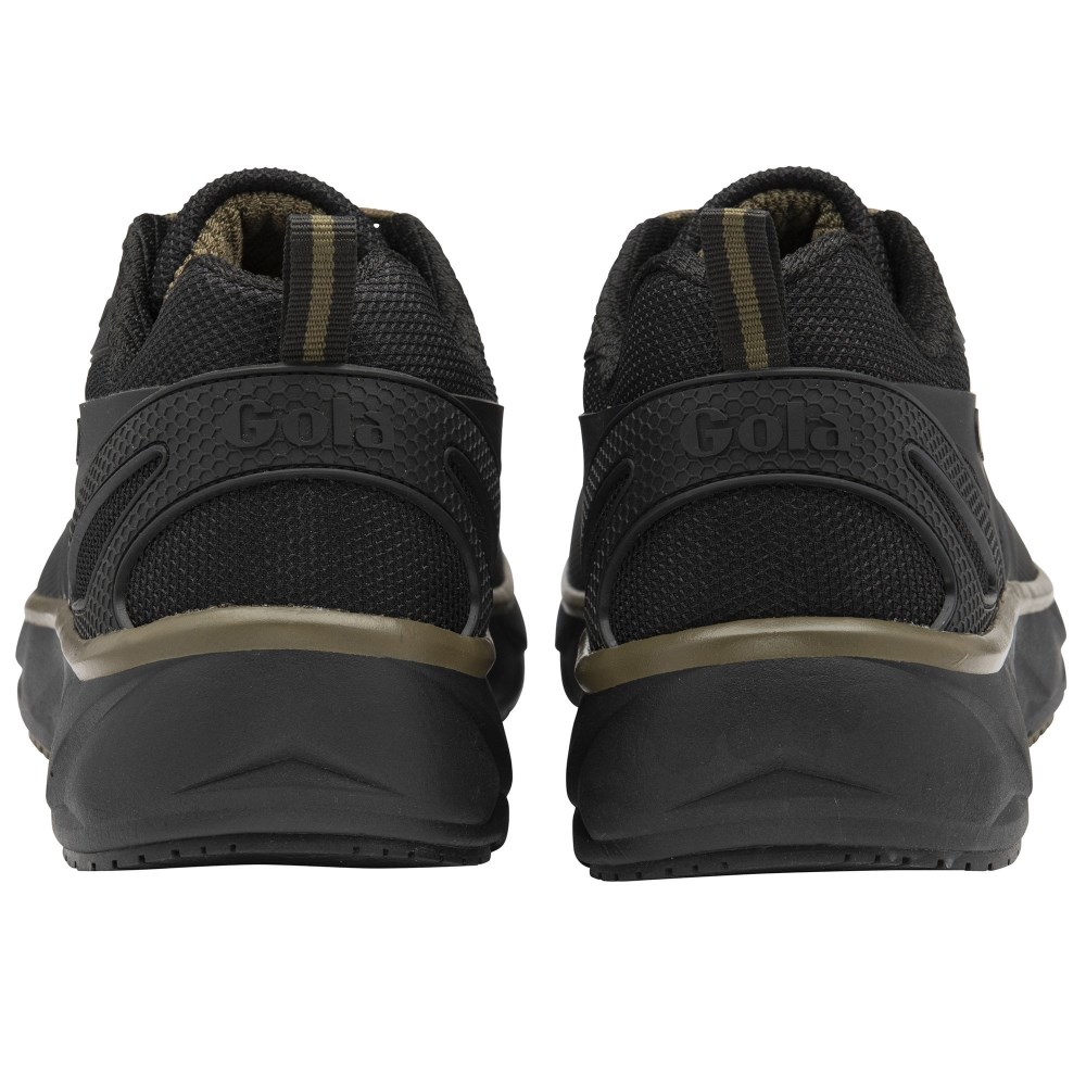 Gola Performance Men's Thunder Sneakers - Black/Khaki