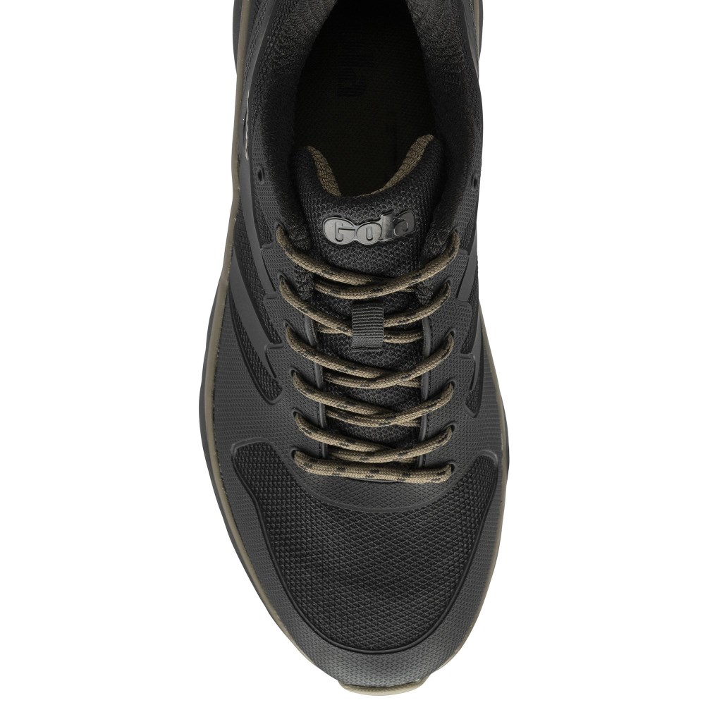 Gola Performance Men's Thunder Sneakers - Black/Khaki