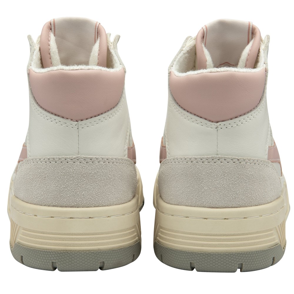 Gola Classics Women's Allcourt High Sneakers - White/Chalk Pink