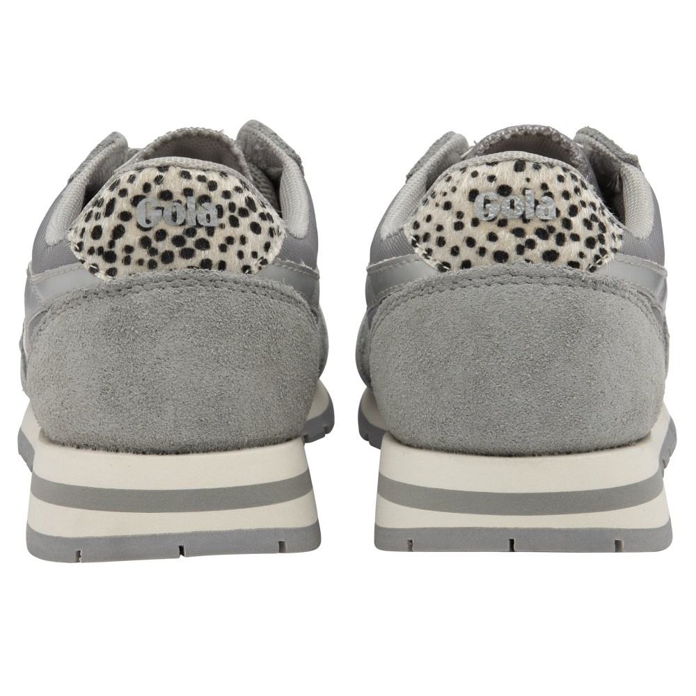 Gola Classics Women's Daytona Jungle Sneakers - Light Grey/Cheetah
