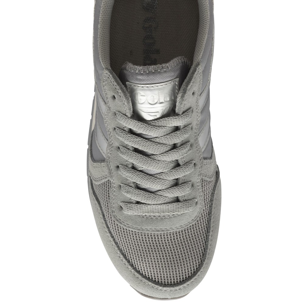 Gola Classics Women's Daytona Jungle Sneakers - Light Grey/Cheetah