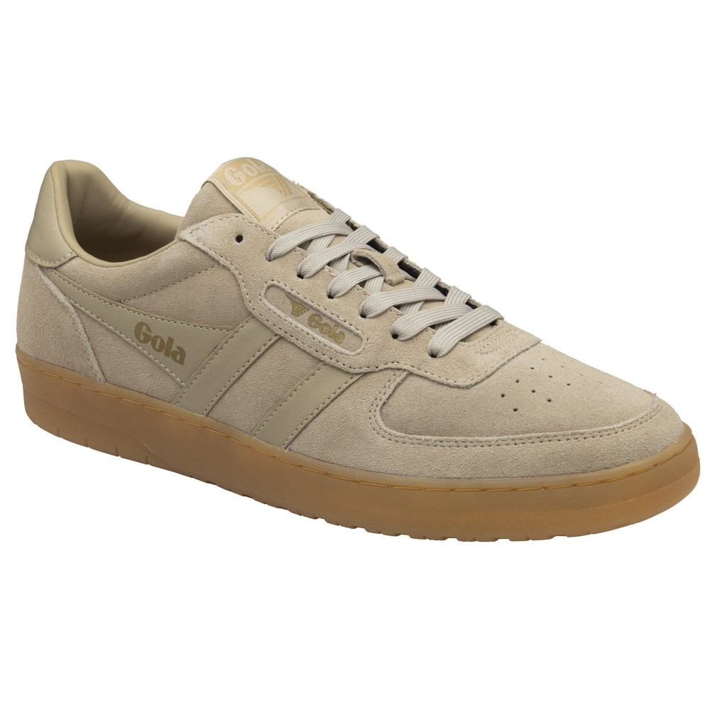 Gola Classics Men's Hawk Suede '86 Sneakers - Bone/Gum