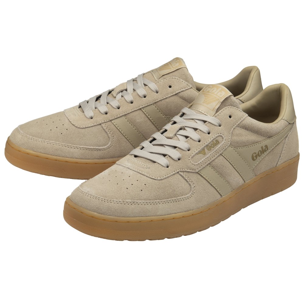Gola Classics Men's Hawk Suede '86 Sneakers - Bone/Gum