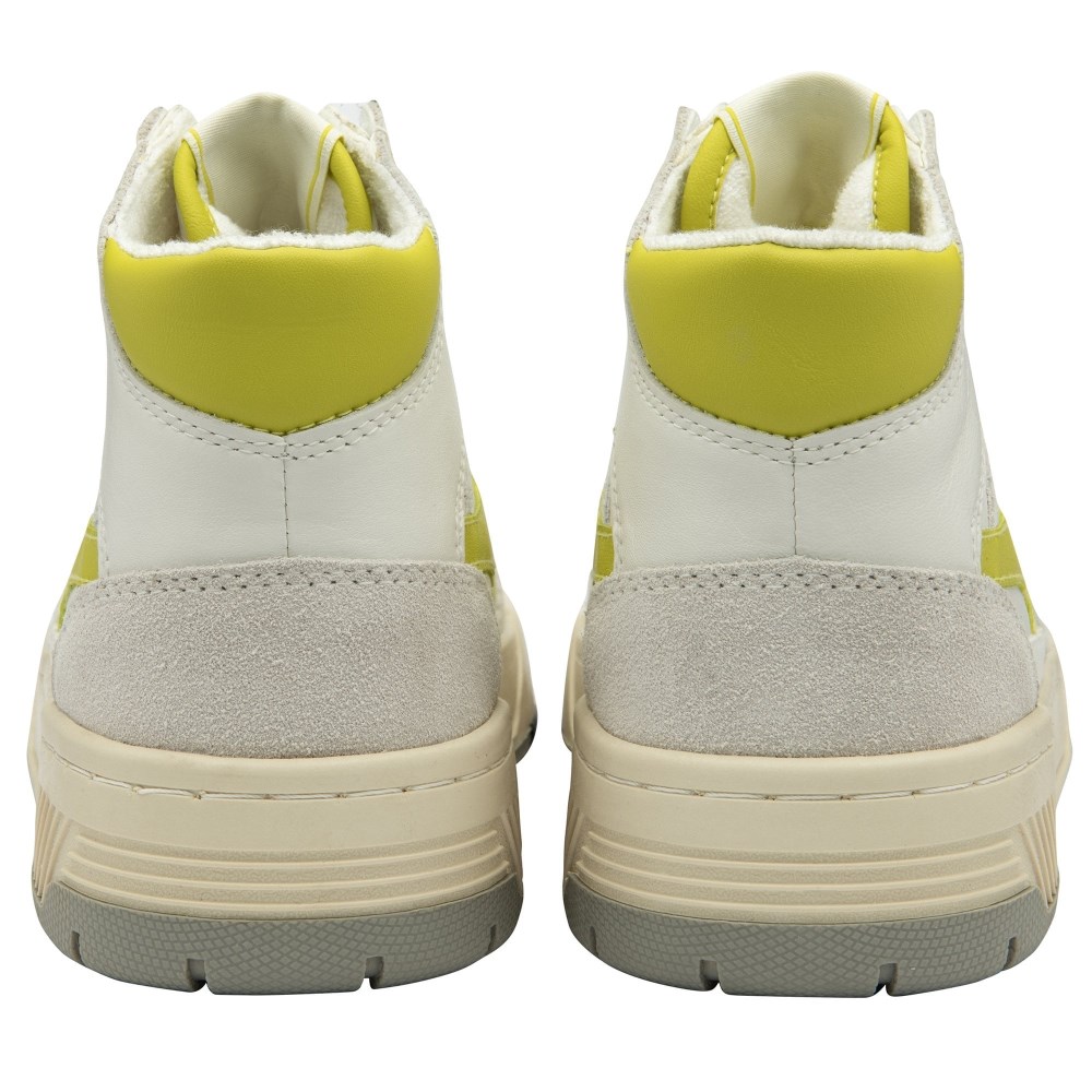 Gola Classics Women's Allcourt High Sneakers - White/Sulphur