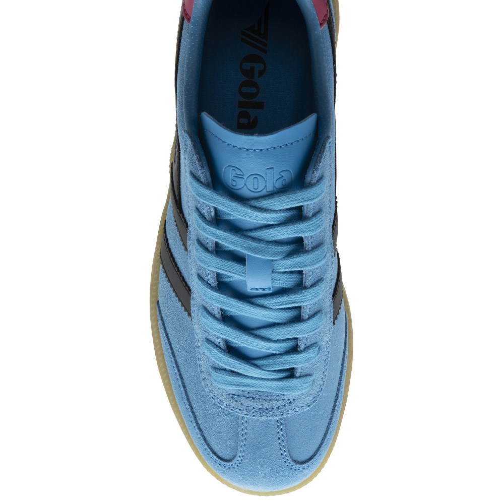 Gola Classics Women's Viper Sneakers - Santorini/Black/Fuchsia/Gum