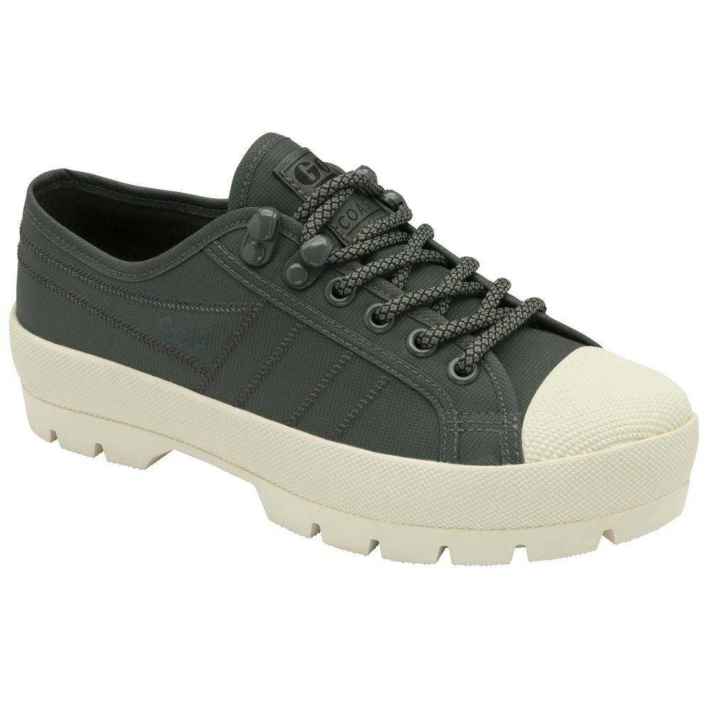 Gola Classics Women's Coaster Peak Hiker Sneakers - Slate/Off White