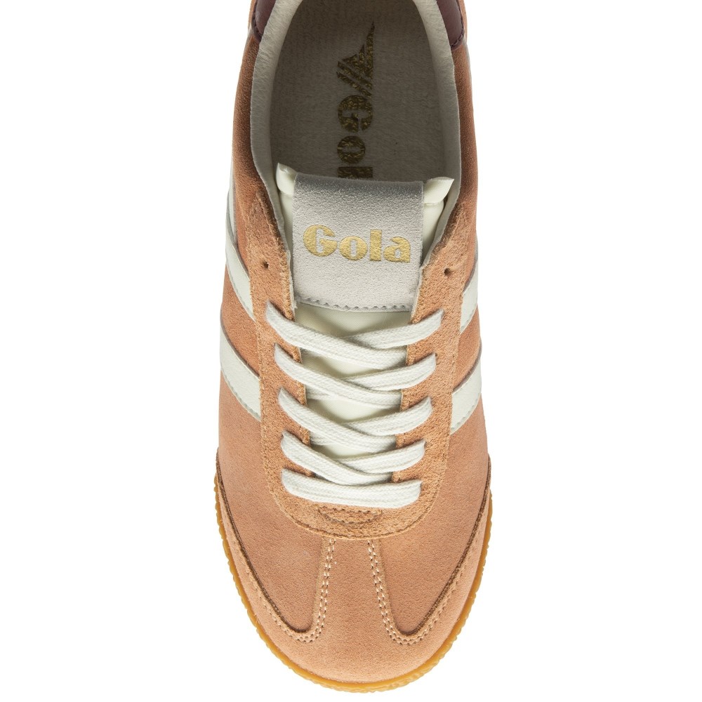 Gola Classics Women's Elan Sneakers - Terracotta/Off White/Red Ochre