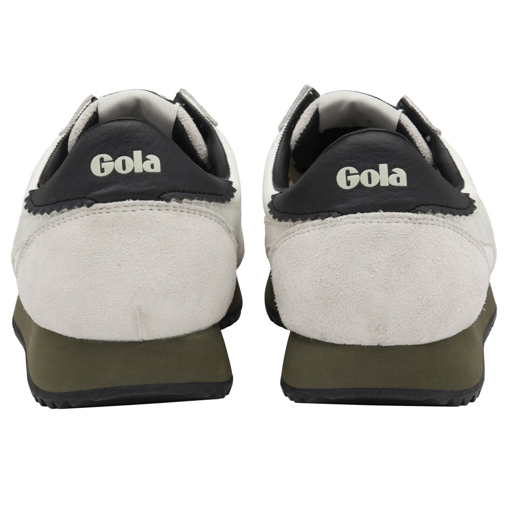 Gola Classics Men's Boston '78 Sneakers - Off White/Khaki/Black