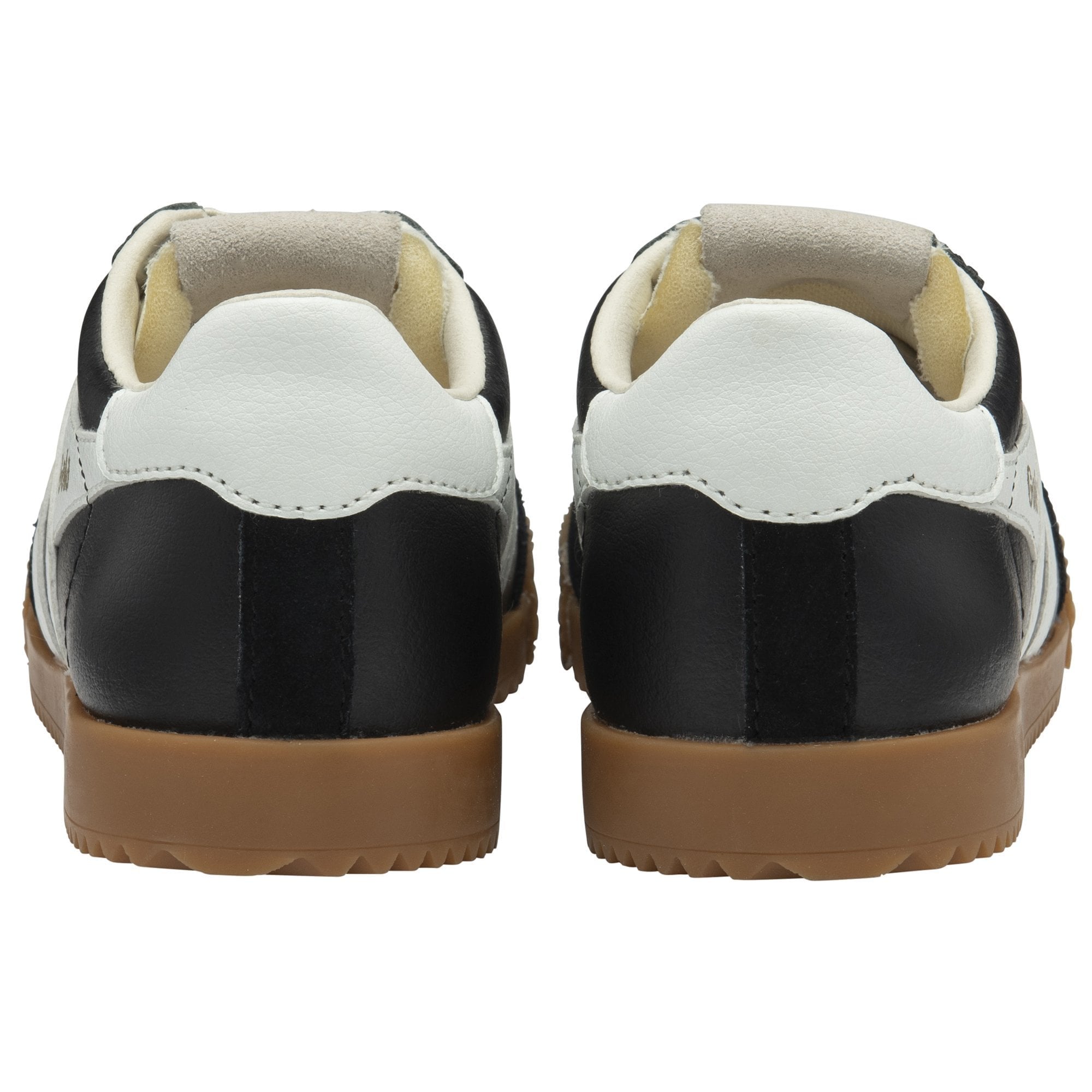 Gola Classics Kids' Elan Leather Sneakers - Black/White