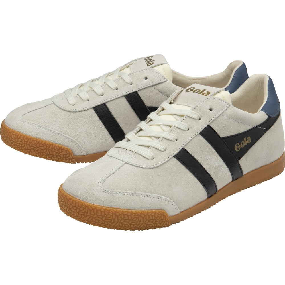 Gola Classics Men's Elan Sneakers - Off White/Black/Moonlight