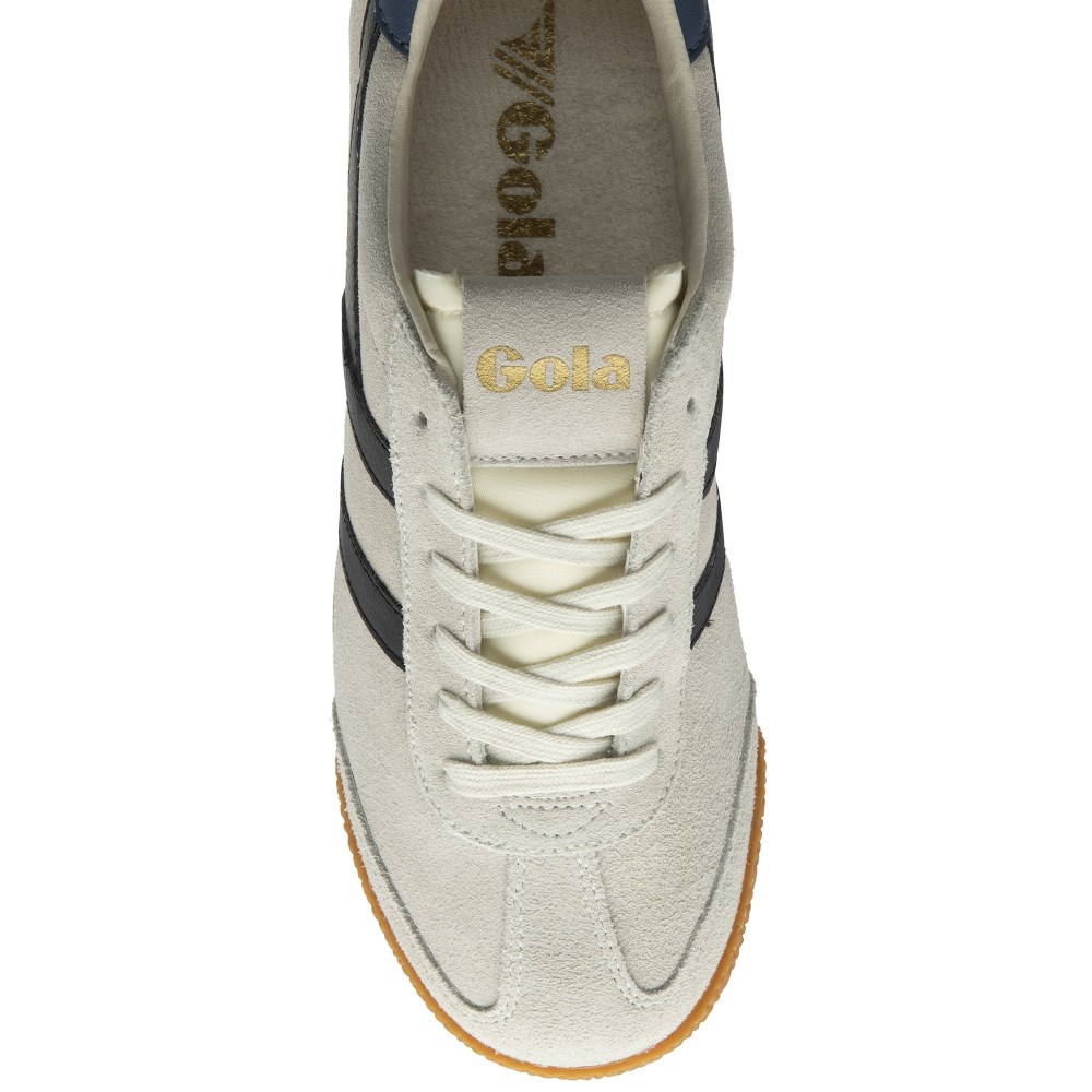 Gola Classics Men's Elan Sneakers - Off White/Black/Moonlight