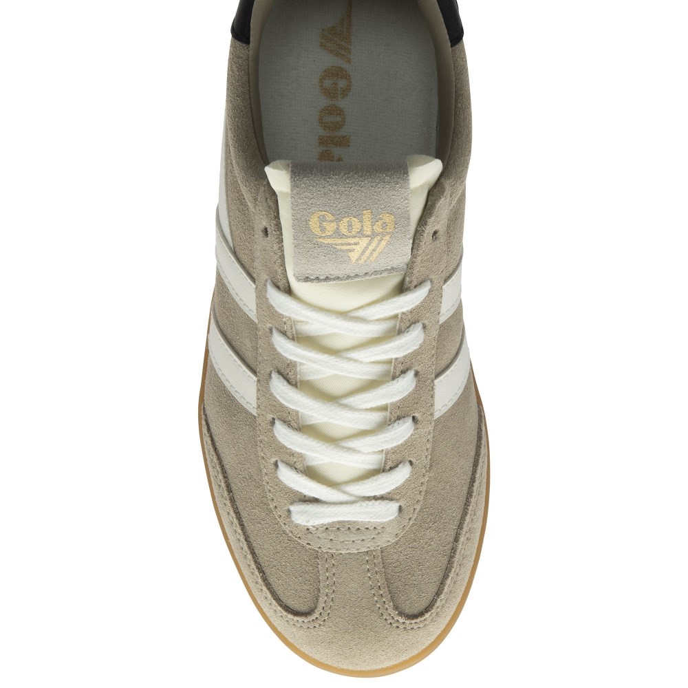 Gola Classics Women's Cyclone Sneakers - Bone/Off White/Black/Gum