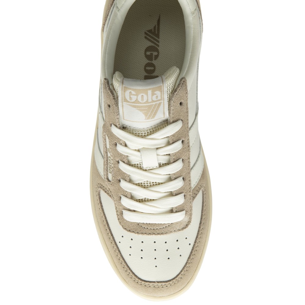 Gola Classics Women's Hawk '89 Sneakers - Off White/Bone/Off White