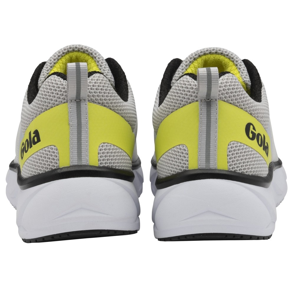 Gola Performance Men's Ultra Speed Sneakers - Arcade White/Volt/Black