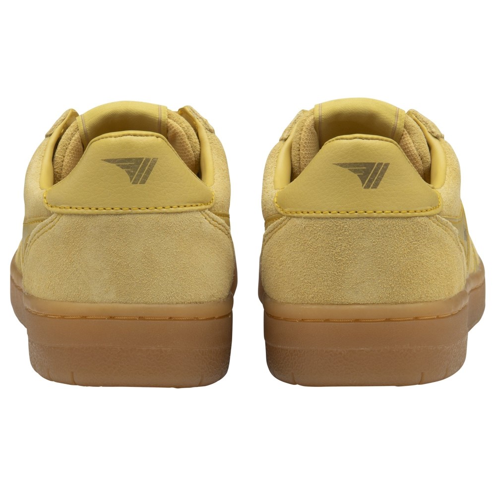 Gola Classics Women's Hawk Suede '86 Sneakers - Pollen/Gum