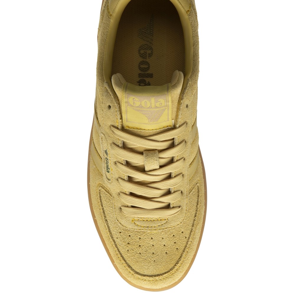 Gola Classics Women's Hawk Suede '86 Sneakers - Pollen/Gum