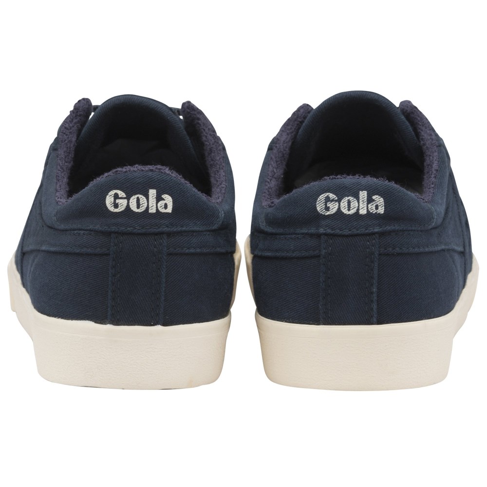 Vegan Gola Classics Men's Tennis Mark Cox Wash Sneakers - Navy/Navy