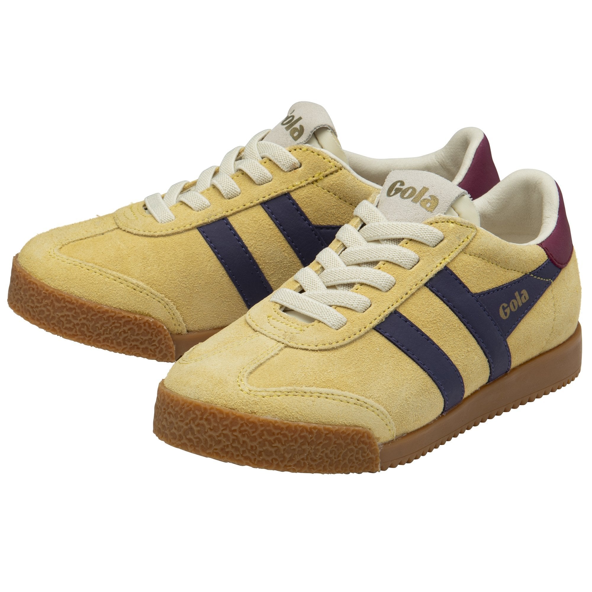 Gola Classics Kids' Elan Sneakers - Pollen/Plum/Cerise