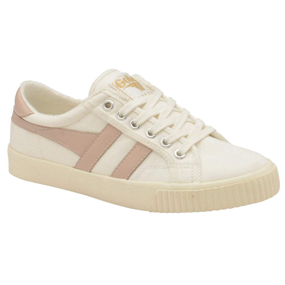 Vegan Gola Classics Women's Tennis Mark Cox Sneakers - Off White/Blossom