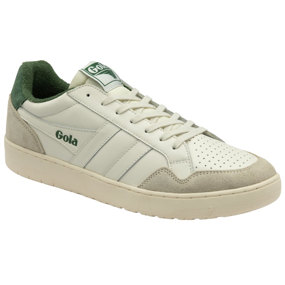Gola Classics Men's Eagle Sneakers - Off White/Evergreen