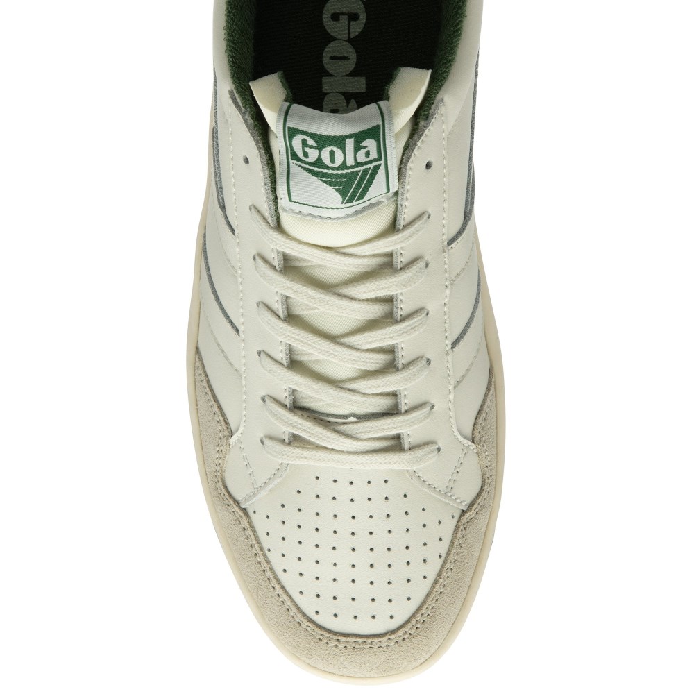 Gola Classics Men's Eagle Sneakers - Off White/Evergreen