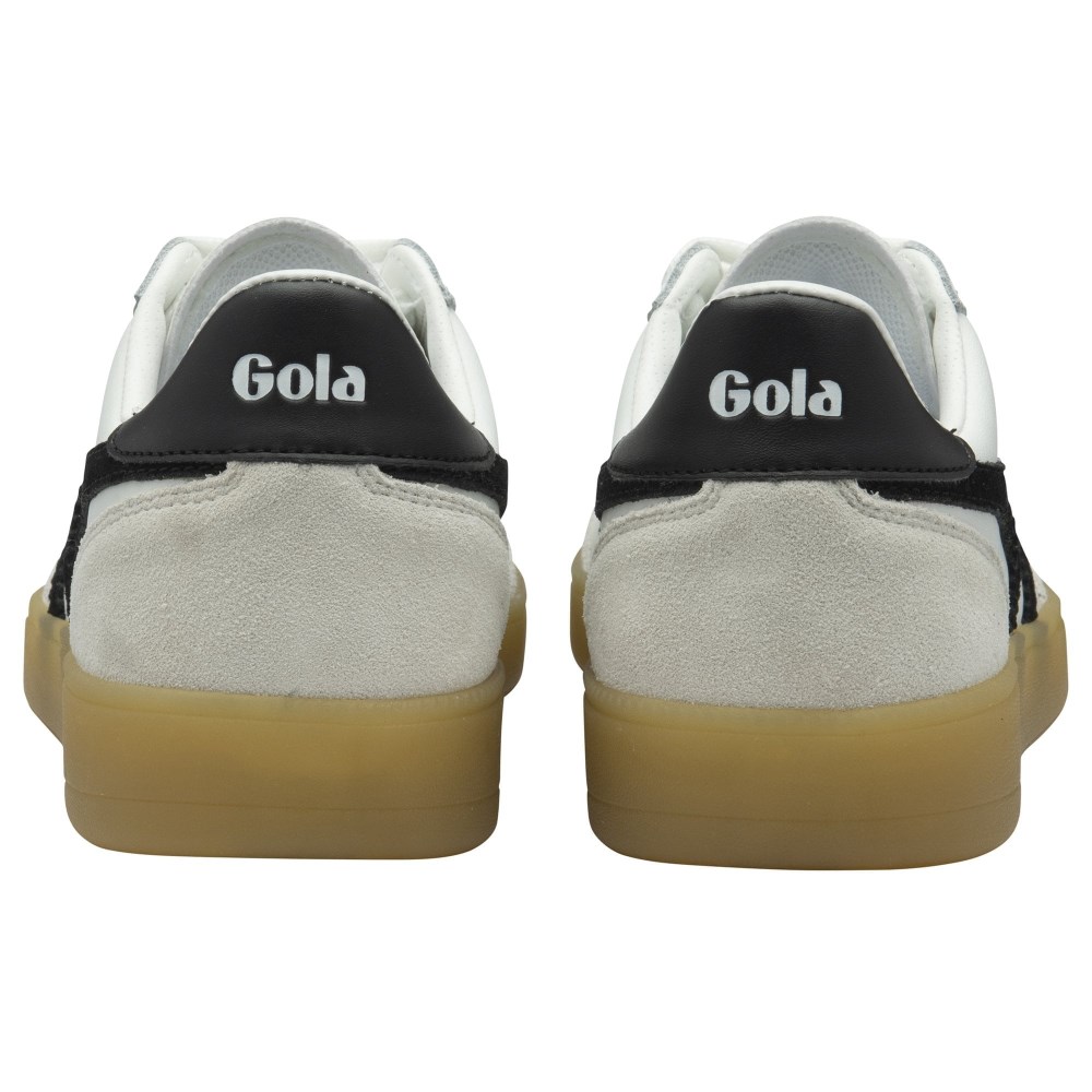 Gola Classics Sheerluxe Women's Viper Leather Sneakers - White/Black/Gum