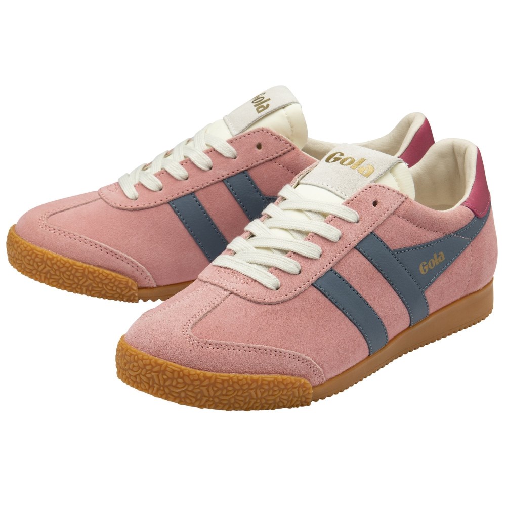 Gola Classics Women's Elan Sneakers - Coral Pink/Moonlight/Raspberry