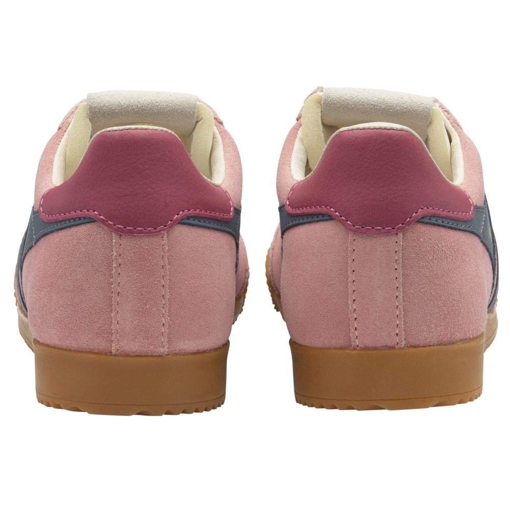 Gola Classics Women's Elan Sneakers - Coral Pink/Moonlight/Raspberry
