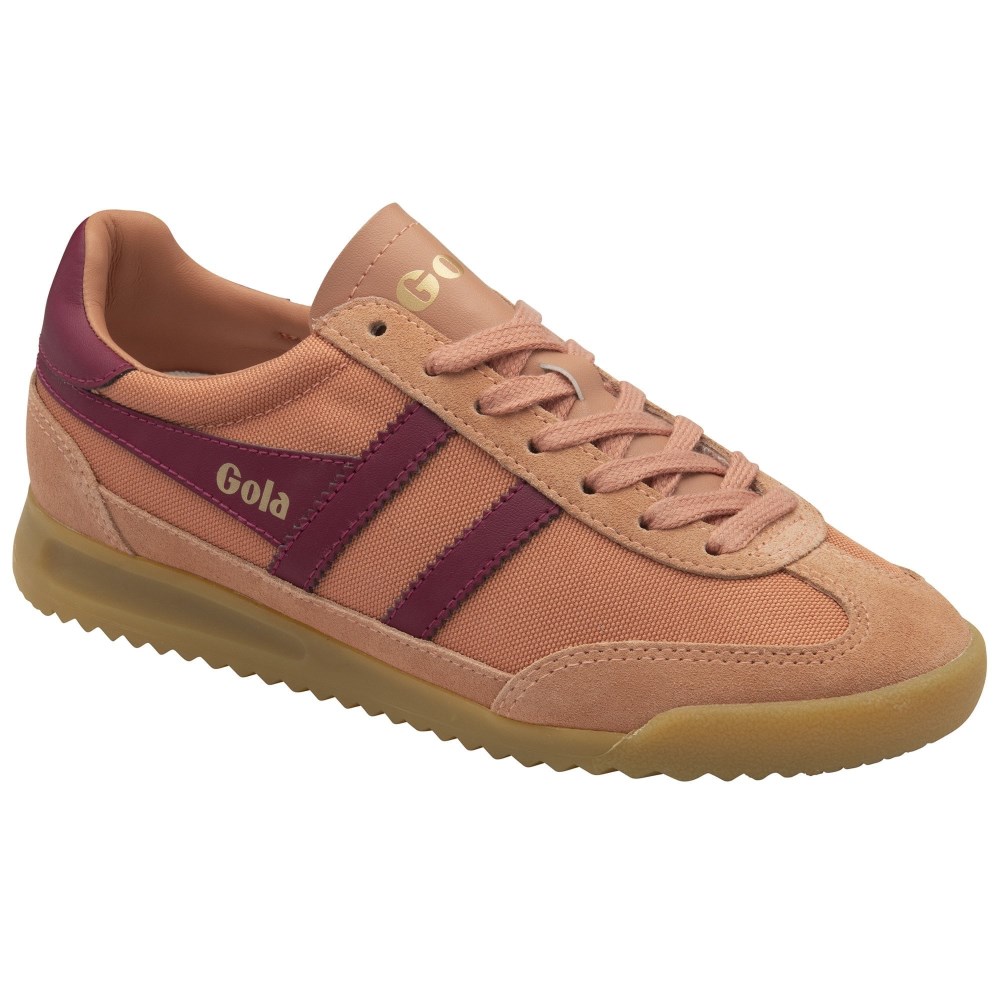 Gola Classics Women's Tornado Sneakers - Terracotta/Cerise