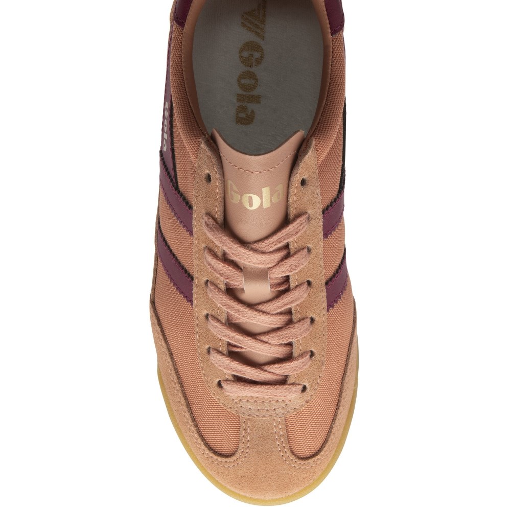 Gola Classics Women's Tornado Sneakers - Terracotta/Cerise