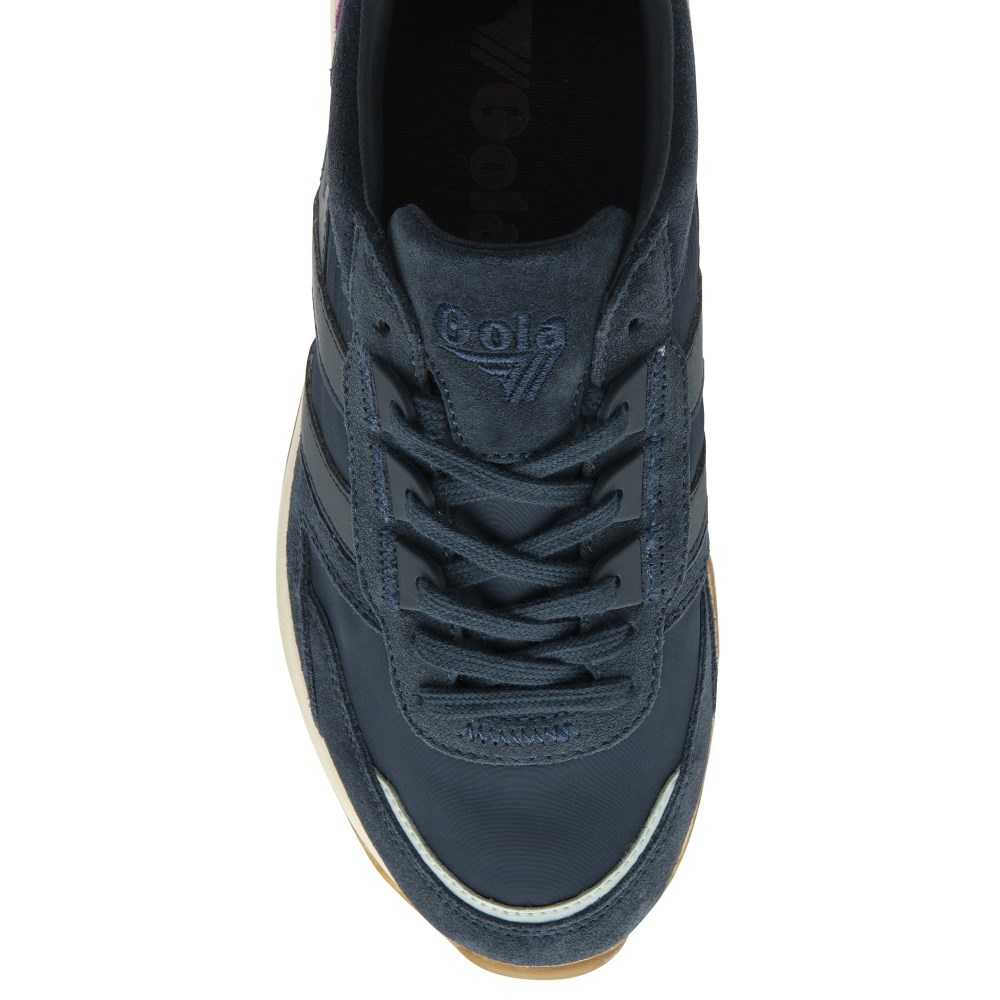Gola Classics Women's Chicago Sneakers - Navy/Navy/Ice Blue