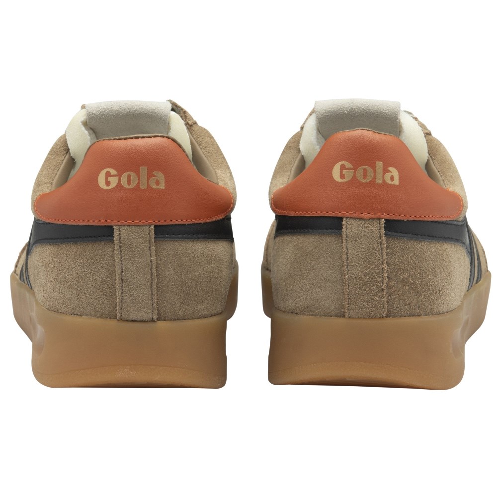 Gola Classics Men's Cyclone Sneakers - Tobacco/Black/Moody Orange/Gum