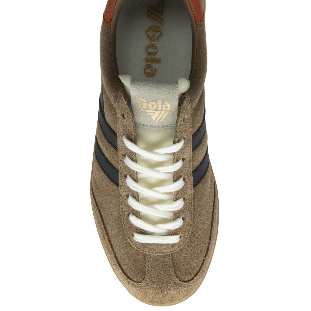 Gola Classics Men's Cyclone Sneakers - Tobacco/Black/Moody Orange/Gum