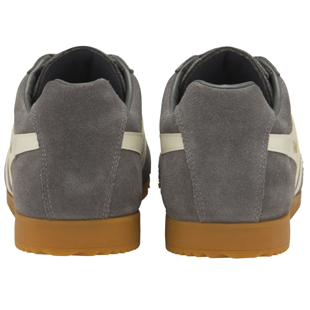 Gola Classics Men's Harrier Suede Sneakers - Ash/Ecru