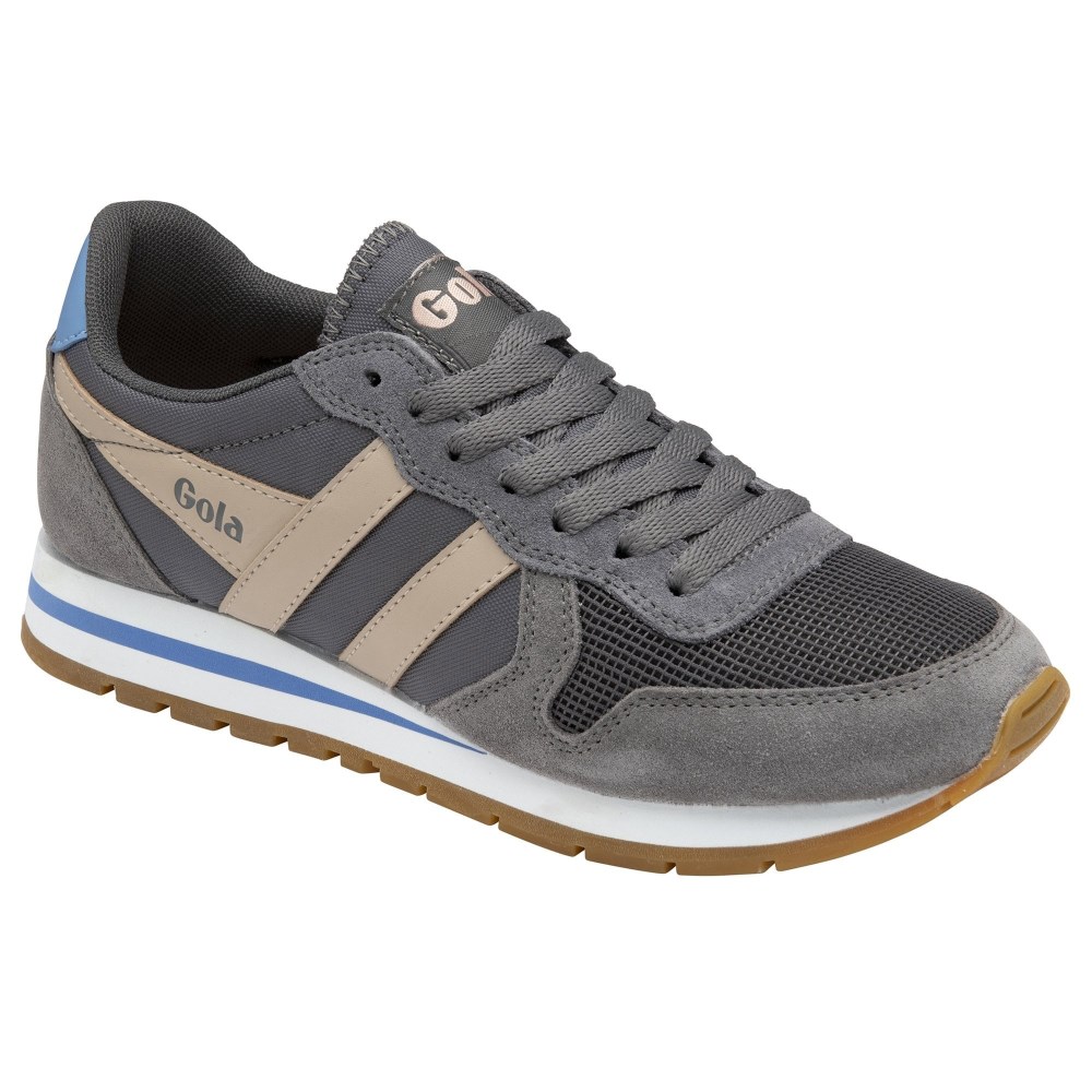 Gola Classics Women's Daytona Sneakers - Shadow/Blossom/Vista Blue