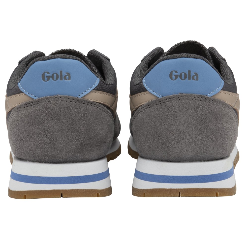 Gola Classics Women's Daytona Sneakers - Shadow/Blossom/Vista Blue