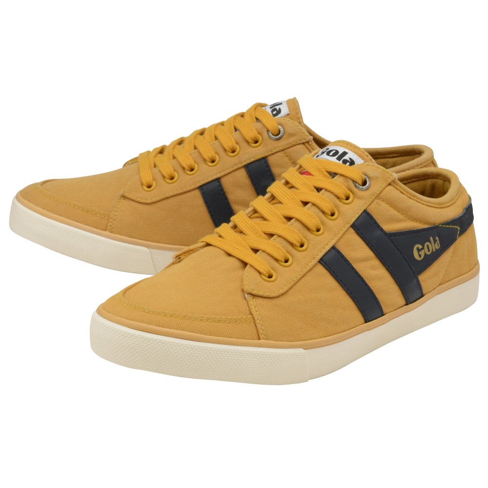 Vegan Gola Classics Men's Comet Plimsoll Sneakers - Sun/Navy