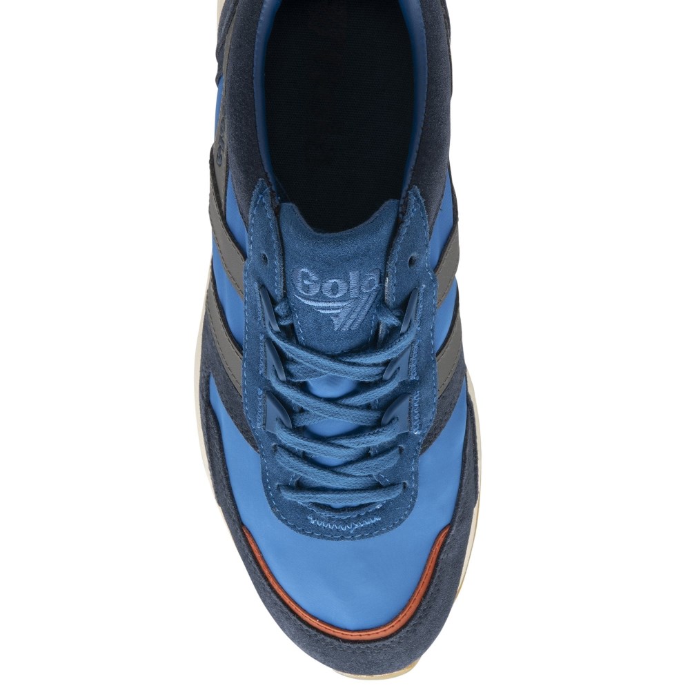 Gola Classics Men's Chicago Sneakers - Marine Blue/Navy/Ash