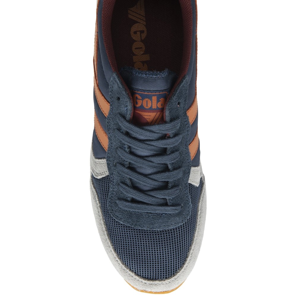 Gola Classics Men's Daytona Sneakers - Navy/Cement/Moody Orange